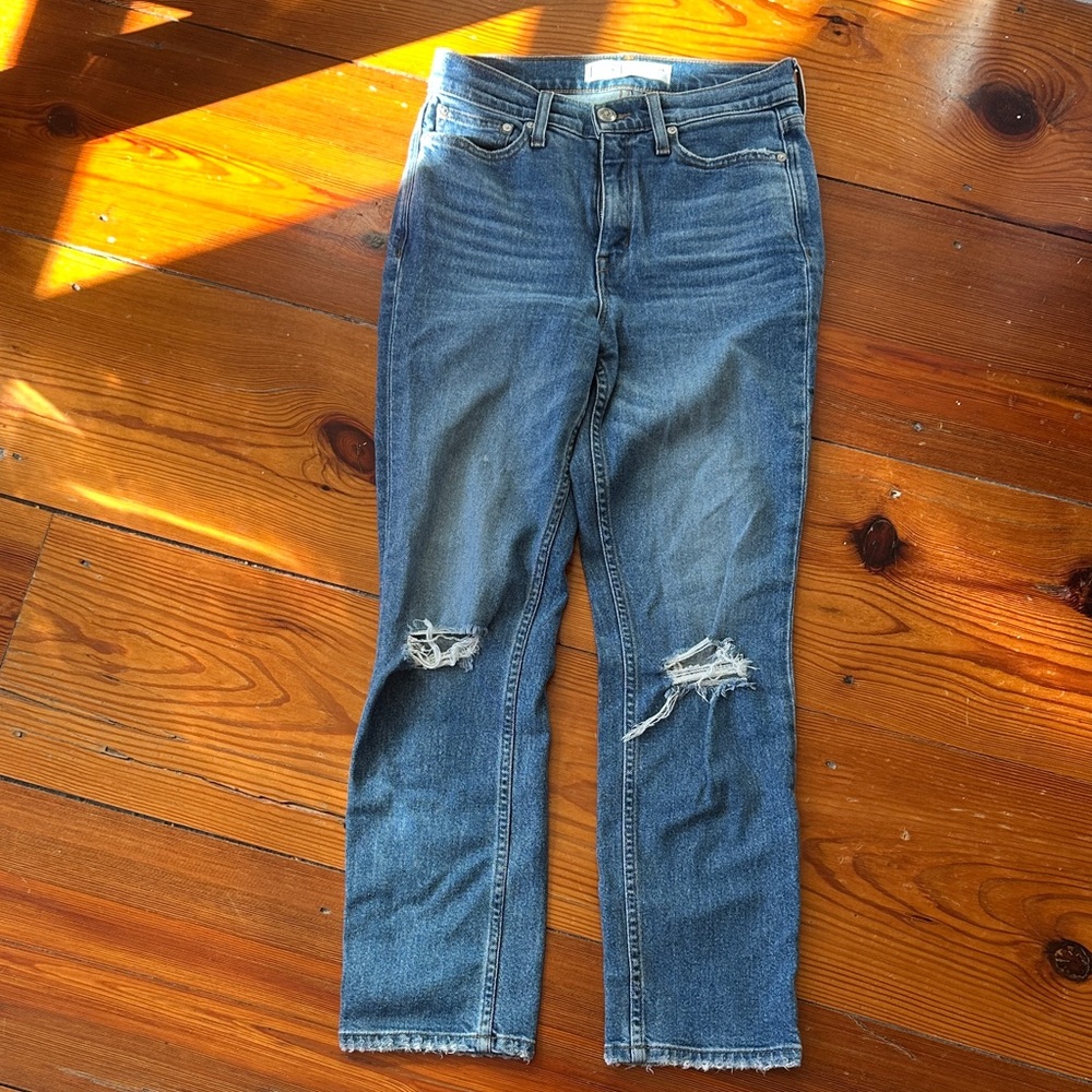 AYR The Yes Yes Yes Straight Leg Jeans Size 26